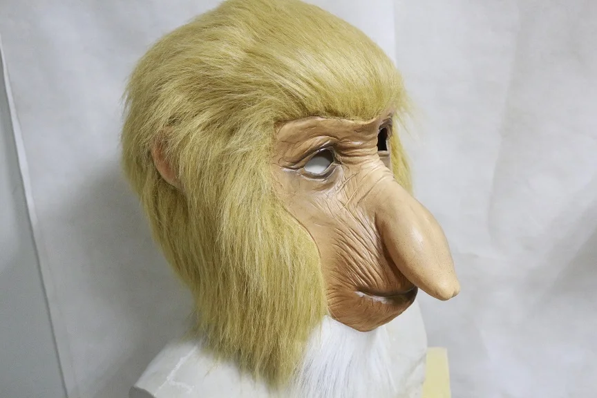 Latex Full Head Animal Proboscis Monkey Fancy Dress Up Carnival Prop Party Mask Brown
Latex Full Head Animal Proboscis Monkey Fancy Dress Up Carnival Prop Party Mask Brown