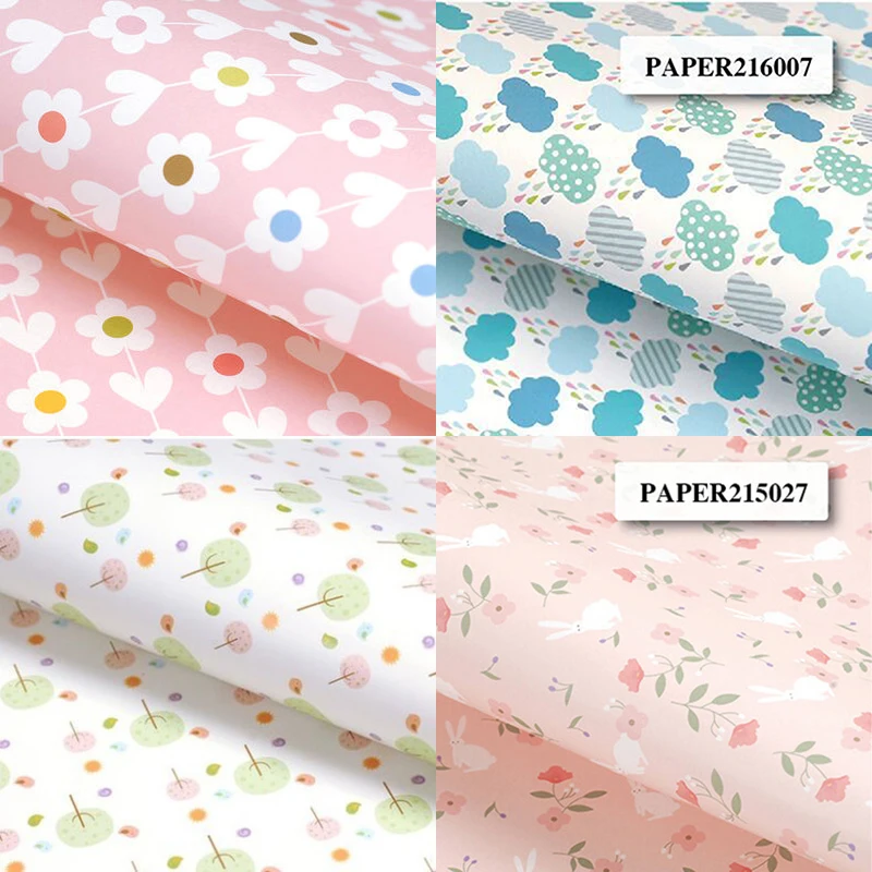 10 Sheet 52X75cm Flower Wrapping Packing Paper Roll Floral Patterned Gift Packaging Background Craft DIY Scrapbooking Decorative
10 Sheet 52X75cm Flower Wrapping Packing Paper Roll Floral Patterned Gift Packaging Background Craft DIY Scrapbooking Decorative