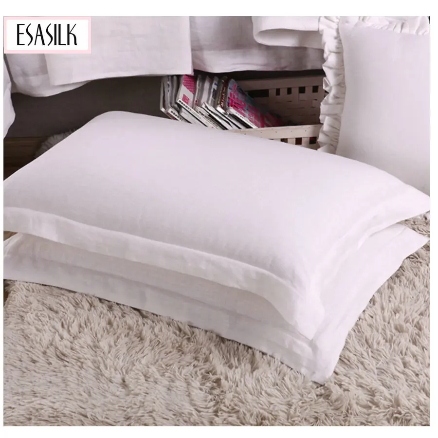 4cm Border Envelope 100% French Linen Pillowcase Soft Pillow cover Free Shipping 1Pc ESASILK
4cm Border Envelope 100% French Linen Pillowcase Soft Pillow cover Free Shipping 1Pc ESASILK
