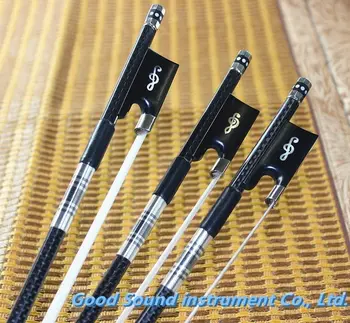 10 pcs PRO New light carbon fiber 4/4 violin bow nickel silver parts white hair
10 pcs PRO New light carbon fiber 4/4 violin bow nickel silver parts white hair
