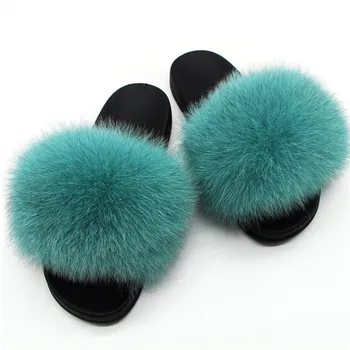 2019 Fashion Real Fox Fur Slippers Summer Girl Cute Soft Leather Shoes Slide Luxury Brand Leather Fox Fur Flat Sandals.
2019 Fashion Real Fox Fur Slippers Summer Girl Cute Soft Leather Shoes Slide Luxury Brand Leather Fox Fur Flat Sandals.