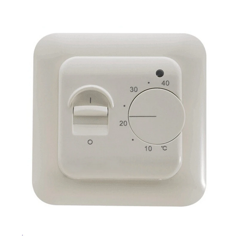 RTC70 16A Room Floor Heating Thermostat Mechanical Temperature Controller Infrared Warm Floor with 3m External NTC Sensor Probe
RTC70 16A Room Floor Heating Thermostat Mechanical Temperature Controller Infrared Warm Floor with 3m External NTC Sensor Probe