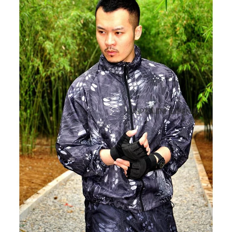 Tactical Military Outerwear Typhon Hooded Jackets Thin Coats Unisex Sun Protection Man Camouflage Beach Colthing Hiking Jacket
Tactical Military Outerwear Typhon Hooded Jackets Thin Coats Unisex Sun Protection Man Camouflage Beach Colthing Hiking Jacket
