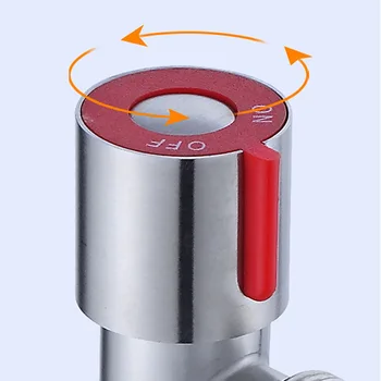 1Pc 89MM Triangular 304 Stainless Steel G1/2 Caliber Switch Water Thicken Bathroom Anti-explosion Toilet Kitchen
1Pc 89MM Triangular 304 Stainless Steel G1/2 Caliber Switch Water Thicken Bathroom Anti-explosion Toilet Kitchen