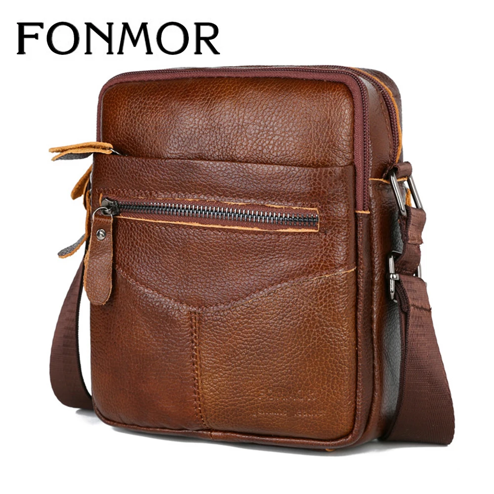 FONMOR Fashion Messenger Bag Men's Shoulder Genuine Leather Bags Flap Male Crossbody Bags For Men Natural Cowhide Leather Bag
FONMOR Fashion Messenger Bag Men's Shoulder Genuine Leather Bags Flap Male Crossbody Bags For Men Natural Cowhide Leather Bag