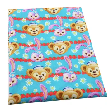 David accessories 50*145cm cartoon patchwork Polyester cotton fabric for Tissue Kids home textile for Sewing Tilda Doll,c3115
David accessories 50*145cm cartoon patchwork Polyester cotton fabric for Tissue Kids home textile for Sewing Tilda Doll,c3115