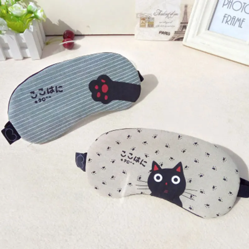 Cute Cat Sleeping Eye Cover Cotton Adjustable Eye Patch Soft Portable Blindfold Travel Eyepatch No Ice Bag
Cute Cat Sleeping Eye Cover Cotton Adjustable Eye Patch Soft Portable Blindfold Travel Eyepatch No Ice Bag