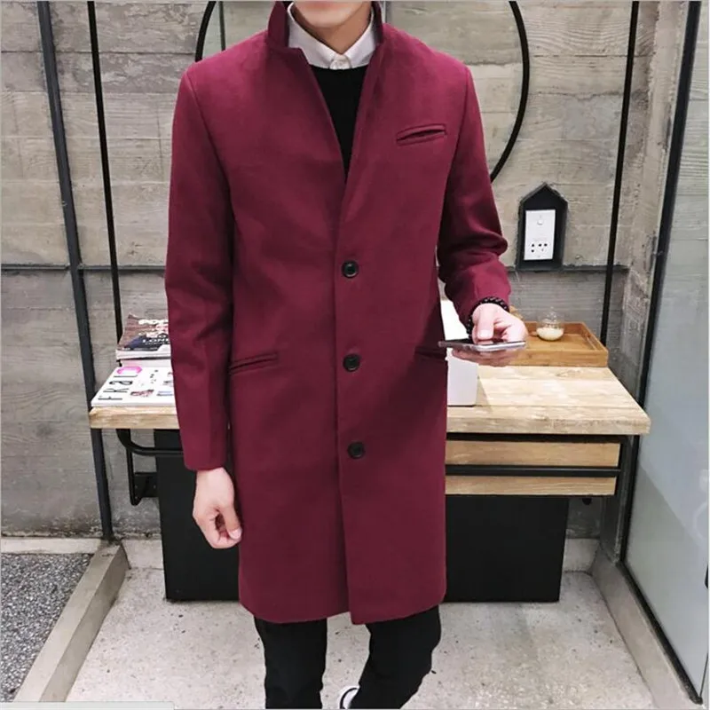 5XL Plus Size Men Trench Coat 2017 Autumn Winter Fashion Slim Fit Mandarin Collar Mid-Long Trench Jacket Men's Brand Overcoat
5XL Plus Size Men Trench Coat 2017 Autumn Winter Fashion Slim Fit Mandarin Collar Mid-Long Trench Jacket Men's Brand Overcoat