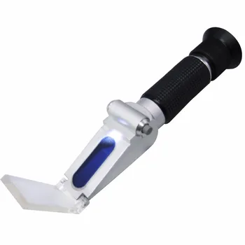 Handheld 0-32% Portable Brix Refractometer with built-in LED light Sugar Juice fruits etc + Built in ATC
Handheld 0-32% Portable Brix Refractometer with built-in LED light Sugar Juice fruits etc + Built in ATC