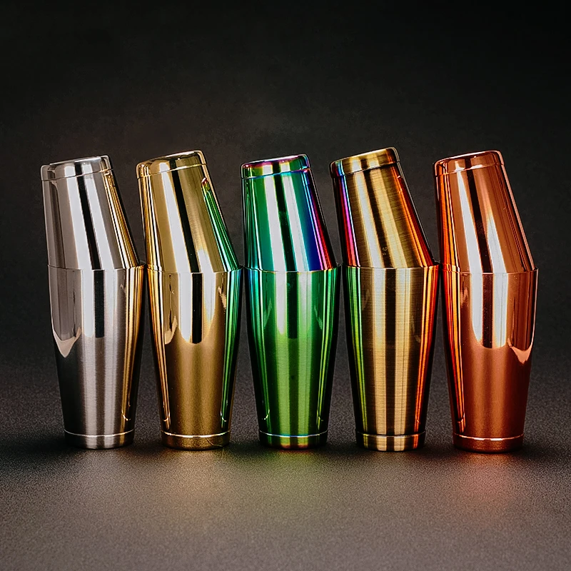Stainless Steel Boston Shaker with 5 different Surface Finish -2 Piece Cocktail Shaker, 15-Ounce and 25-Ounce
Stainless Steel Boston Shaker with 5 different Surface Finish -2 Piece Cocktail Shaker, 15-Ounce and 25-Ounce