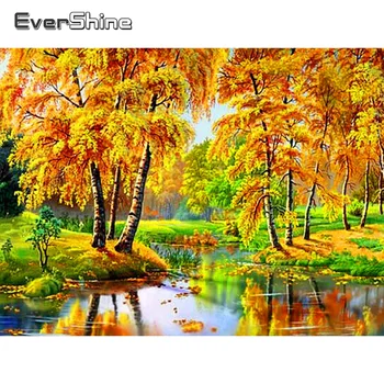 Evershine DIY Diamond Embroidery Full Square Scenery Diamond Painting Autumn Pictures Of Rhinestones Diamond Mosaic Landscape
Evershine DIY Diamond Embroidery Full Square Scenery Diamond Painting Autumn Pictures Of Rhinestones Diamond Mosaic Landscape