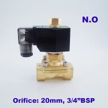 GOGO 2 way brass Normally open solenoid valves 12V DC for water 3/4 inch Orifice 20mm zero pressure start with plug type
GOGO 2 way brass Normally open solenoid valves 12V DC for water 3/4 inch Orifice 20mm zero pressure start with plug type