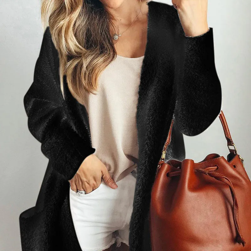 Warm Long Sleeve Autumn Winter Women Coat Soft 2018 New Fashion Womens Outwear Casual Coat Soft Coat Cardigans Female
Warm Long Sleeve Autumn Winter Women Coat Soft 2018 New Fashion Womens Outwear Casual Coat Soft Coat Cardigans Female
