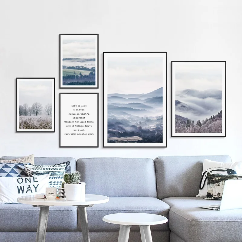 Nordic Nature Landscape Forest Canvas Painting Posters and Prints Wall Art Pictures for Living Room Modern Home Decoration
Nordic Nature Landscape Forest Canvas Painting Posters and Prints Wall Art Pictures for Living Room Modern Home Decoration