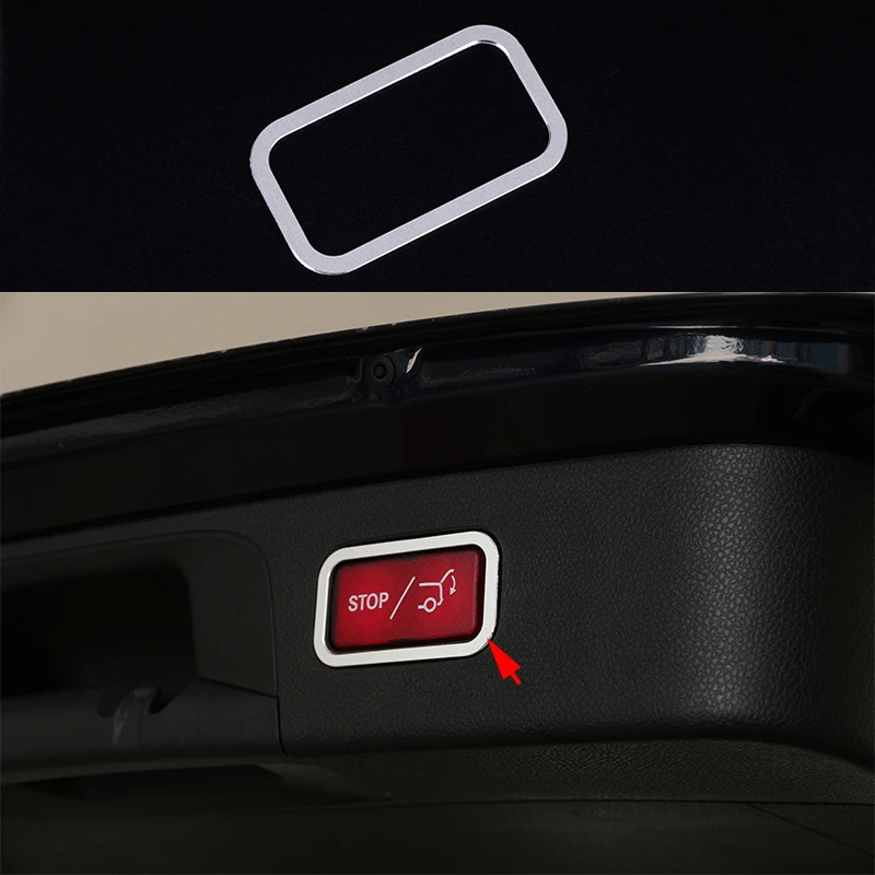 Fit For Mercedes-Benz ML GL Class 12-16 & GLE GLS Class 16-17 & S Class W222 14-16 Aluminum Rear tail door Switch Dec Cover Trim
Fit For Mercedes-Benz ML GL Class 12-16 & GLE GLS Class 16-17 & S Class W222 14-16 Aluminum Rear tail door Switch Dec Cover Trim