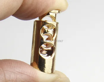 100 Craft Gold Tone METAL Barrel Cylinder Double Holes Stopper Toggle Cord Locks Drawstring Sewing Button Sewing On Garment K64
100 Craft Gold Tone METAL Barrel Cylinder Double Holes Stopper Toggle Cord Locks Drawstring Sewing Button Sewing On Garment K64