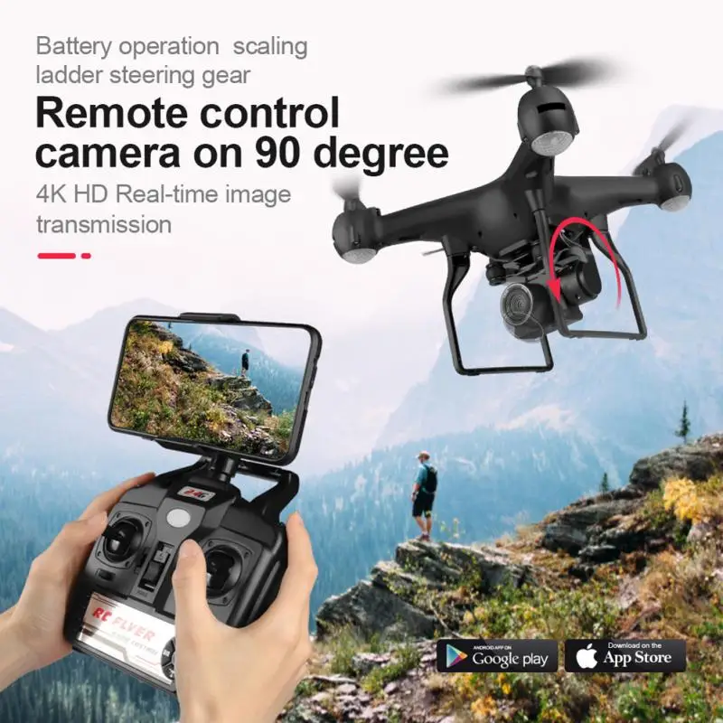 F68 RC Drone Wide Angle 4K HD Camera Aerial Headless Mode Optical Flow Long Duration Remote Control Quadcopter #25
F68 RC Drone Wide Angle 4K HD Camera Aerial Headless Mode Optical Flow Long Duration Remote Control Quadcopter #25
