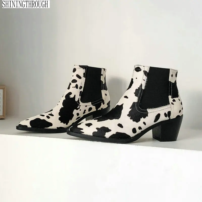 2019 New horsehair Women ankle boots high Heels Shoes woman Boots black white motorcycle women boots large size 34-43
2019 New horsehair Women ankle boots high Heels Shoes woman Boots black white motorcycle women boots large size 34-43