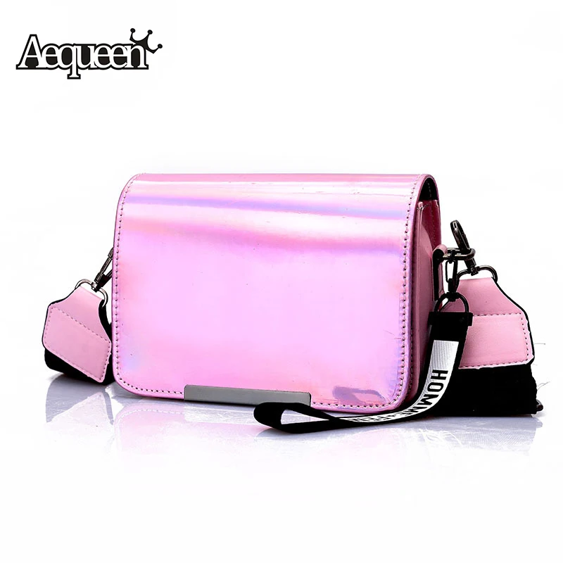 AEQUEEN Pink Hologram Laser Handbag Female Summer Leather Messenger Bags Women Mini Bags Lady Purse Clutches Shoulder Bag Bolsos
AEQUEEN Pink Hologram Laser Handbag Female Summer Leather Messenger Bags Women Mini Bags Lady Purse Clutches Shoulder Bag Bolsos