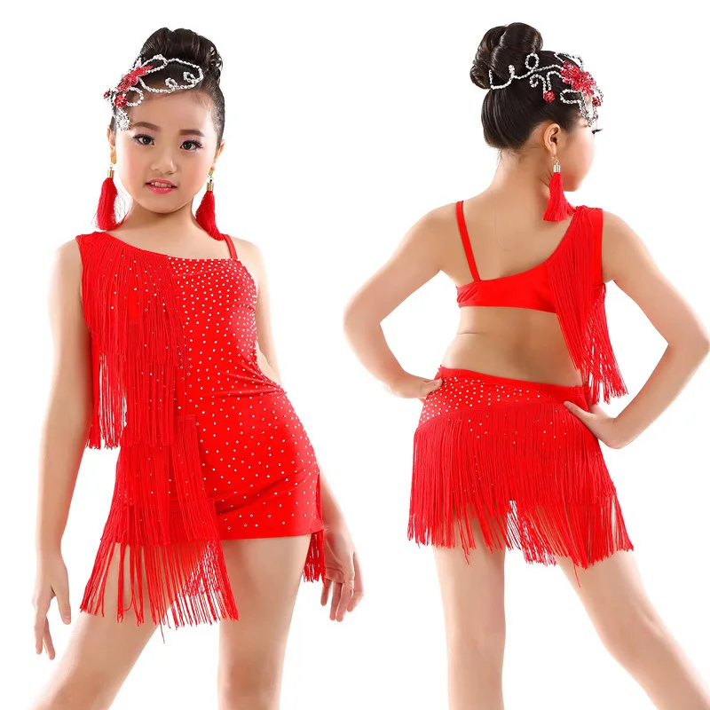 6-12 Years old Children Dance Dress One Piece Girls Latin Dresses Beads Fringe Ballroom Latin Dress for Kids
6-12 Years old Children Dance Dress One Piece Girls Latin Dresses Beads Fringe Ballroom Latin Dress for Kids