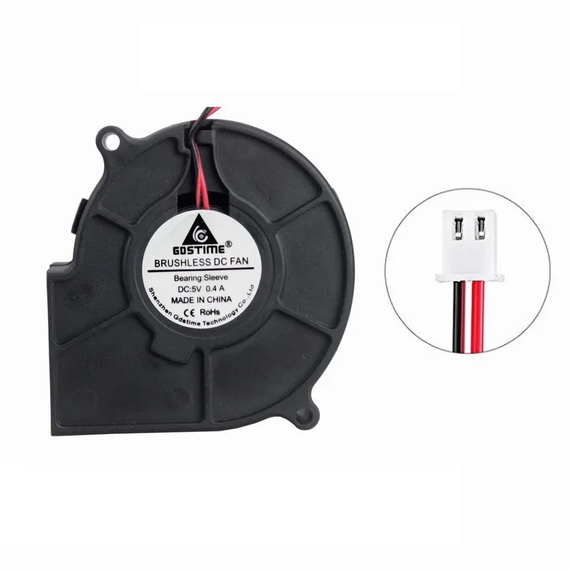 Бесщеточный вентилятор Gdstime 5 шт./лот 75 мм x 30 мм 7530 2 контакта 5 в постоянного тока, охлаждающий вентилятор для компьютера, корпусная система пк
Бесщеточный вентилятор Gdstime 5 шт./лот 75 мм x 30 мм 7530 2 контакта 5 в постоянного тока, охлаждающий вентилятор для компьютера, корпусная система пк
