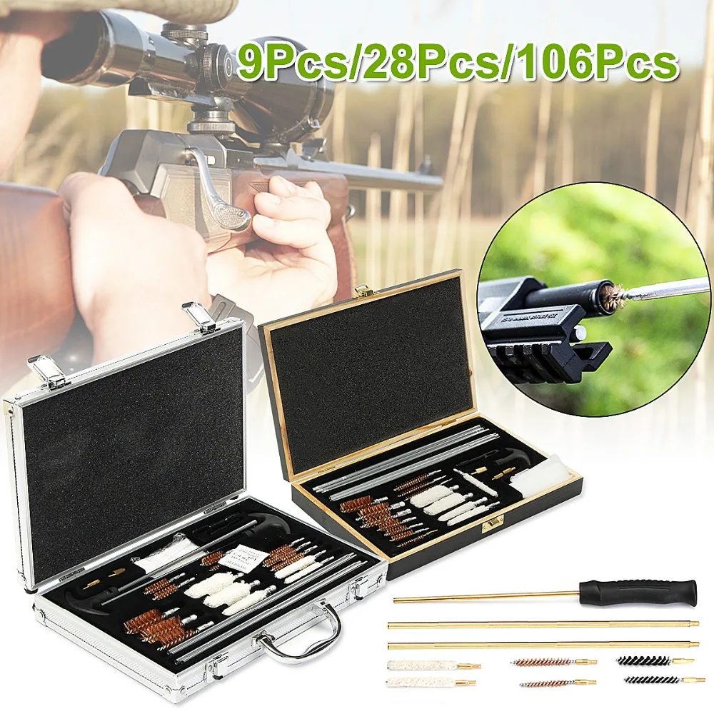 Universal Gun Cleaning Kit For Rifle Pistol Handgun Shortgun Professional Gun Cleaning Set Gun Brush Tool Hunting Accessories
Universal Gun Cleaning Kit For Rifle Pistol Handgun Shortgun Professional Gun Cleaning Set Gun Brush Tool Hunting Accessories