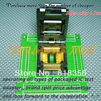 CH-QFP80-0.8 Programmer Adapter TQFP80 QFP80 16.8x22.8 14x20 Adapter IC51-0804-819-6 Adapter/IC SOCKET(Flip test seat)
CH-QFP80-0.8 Programmer Adapter TQFP80 QFP80 16.8x22.8 14x20 Adapter IC51-0804-819-6 Adapter/IC SOCKET(Flip test seat)