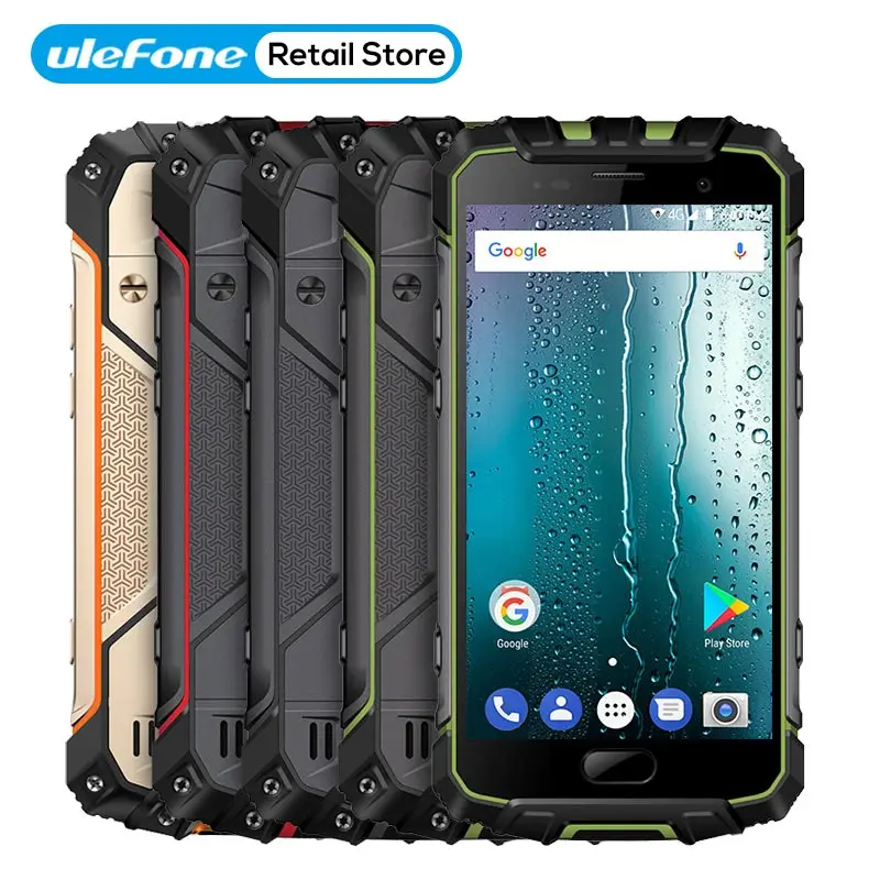 Waterproof IP68 Ulefone Armor 2S Smartphone 5.0" FHD MTK6737T Quad Core Android 7.0 2GB 16GB 4G Global Version Rugged Phone
Waterproof IP68 Ulefone Armor 2S Smartphone 5.0" FHD MTK6737T Quad Core Android 7.0 2GB 16GB 4G Global Version Rugged Phone