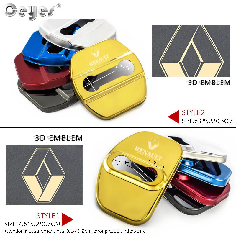 door lock cover for Renault 3D (36)