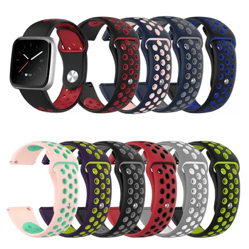 New Arrival Replacement Soft Silicone Wrist Strap Smart Watch Band for Fitbit Versa Lite/Versa Universal Watch Band 50pcs DHL
New Arrival Replacement Soft Silicone Wrist Strap Smart Watch Band for Fitbit Versa Lite/Versa Universal Watch Band 50pcs DHL