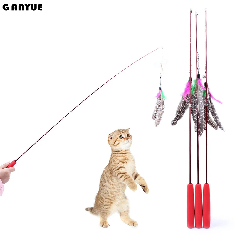 Ganyue Feather Head Wand Stick Feather Mouse Bottom Sucker Toys Cat Teaser Retractable Cat Stick for Pet Kitten Interactive
Ganyue Feather Head Wand Stick Feather Mouse Bottom Sucker Toys Cat Teaser Retractable Cat Stick for Pet Kitten Interactive