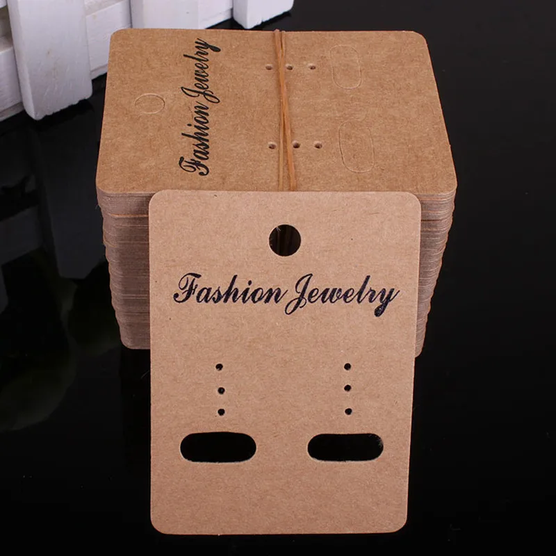 500pcs 5*6.7cm Kraft Paper Earrings Card Jewelry Display Card Kraft Earring Paper Ear Studs Card
500pcs 5*6.7cm Kraft Paper Earrings Card Jewelry Display Card Kraft Earring Paper Ear Studs Card