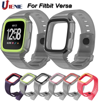 Silicone Replacement Watchband Case for Fitbit Versa Smart Watch Sport 2 in 1 Wrist Band Straps Cover for Fitbit Versa
Silicone Replacement Watchband Case for Fitbit Versa Smart Watch Sport 2 in 1 Wrist Band Straps Cover for Fitbit Versa