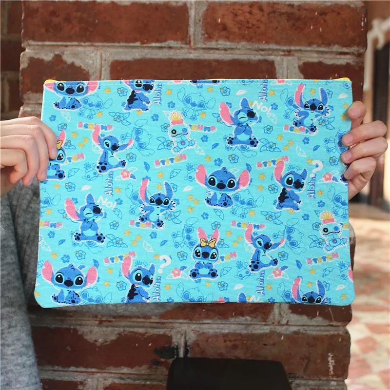 1 Pcs Kawaii Cartoon A4 Lilo Stitch Canvas Document Bag Zipper Bag Holder Pouch Filing Bag Stationery School Supply
1 Pcs Kawaii Cartoon A4 Lilo Stitch Canvas Document Bag Zipper Bag Holder Pouch Filing Bag Stationery School Supply