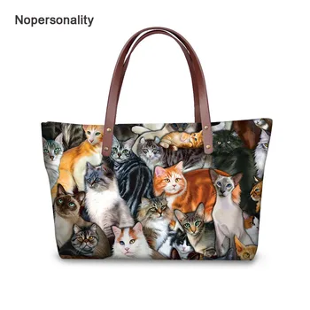 Nopersonality Cute 3d Animal Cat Print Neoprene Handbag for Women Casual Female Ladies Beach Shoulder Tote Bag Top-handle Bags
Nopersonality Cute 3d Animal Cat Print Neoprene Handbag for Women Casual Female Ladies Beach Shoulder Tote Bag Top-handle Bags