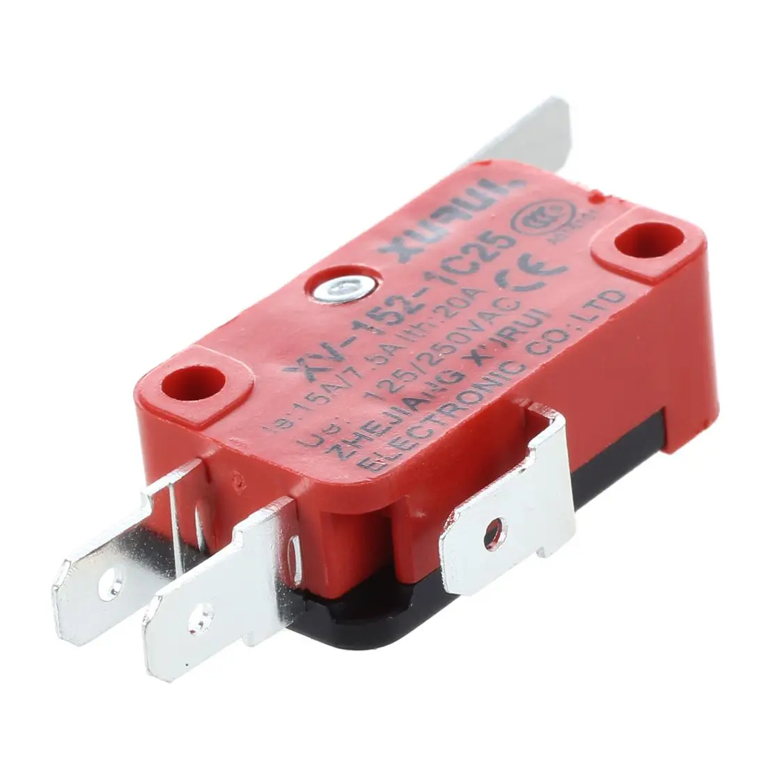 XURUI XV-152-1C25 Hinge Lever Type Miniature Micro Switch
XURUI XV-152-1C25 Hinge Lever Type Miniature Micro Switch