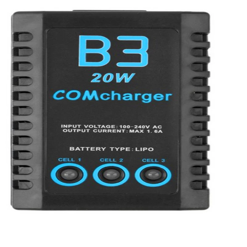 IMAX B3 20 Вт 11 1 В 1.6A 2 S-3 S Lipo зарядное устройство для радиоуправляемой модели EU Plug |