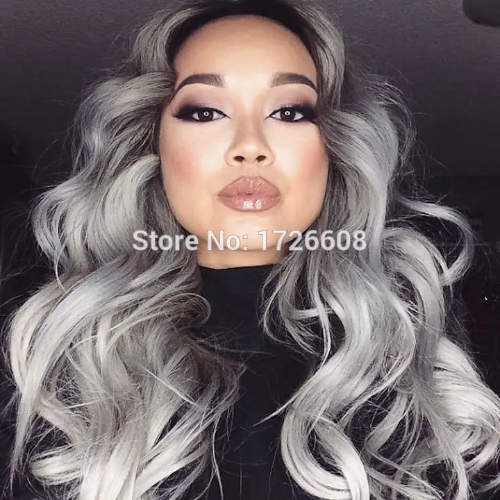 Royal 1set Gray Clip in Hair Weaving Curly Grey Gradient Hair Extensions Full Head Cosplay Synthetic Hairpiece Hair Accessories
Royal 1set Gray Clip in Hair Weaving Curly Grey Gradient Hair Extensions Full Head Cosplay Synthetic Hairpiece Hair Accessories