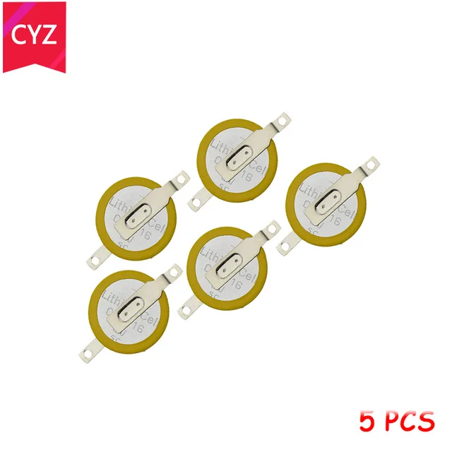 15pcs/lot CR1616 Button Cell Batteries 3V 2 Feet Welding Solder Pins 50mAh Watch Accessories 1616 ECR1616 LM1616 Coin battery
15pcs/lot CR1616 Button Cell Batteries 3V 2 Feet Welding Solder Pins 50mAh Watch Accessories 1616 ECR1616 LM1616 Coin battery