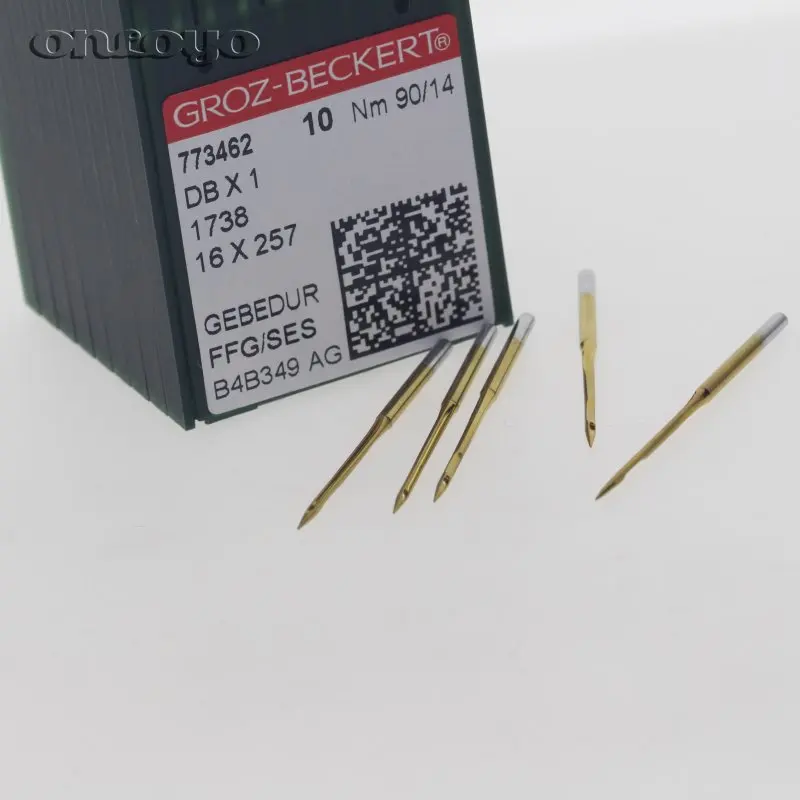 Flat embroidery machine needle needle groz import GROZ-BECKERT DB*1; 9# 11# 12# 14#
Flat embroidery machine needle needle groz import GROZ-BECKERT DB*1; 9# 11# 12# 14#