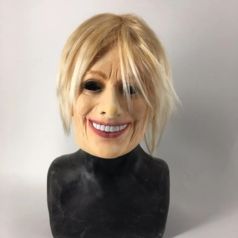 2018 Fashion Latex Women Girl Party Cosplay Beauty Face For Party Mask Sexy Hillary mask with Hair Carnival Mask Halloween
2018 Fashion Latex Women Girl Party Cosplay Beauty Face For Party Mask Sexy Hillary mask with Hair Carnival Mask Halloween
