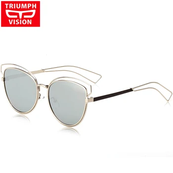 TRIUMPH VISION 2016 New Arrival Cat Eye Sunglasses Glasses Women Female Fashion Gold Pink Metal Frame Women Eyewear Brand Shades
TRIUMPH VISION 2016 New Arrival Cat Eye Sunglasses Glasses Women Female Fashion Gold Pink Metal Frame Women Eyewear Brand Shades
