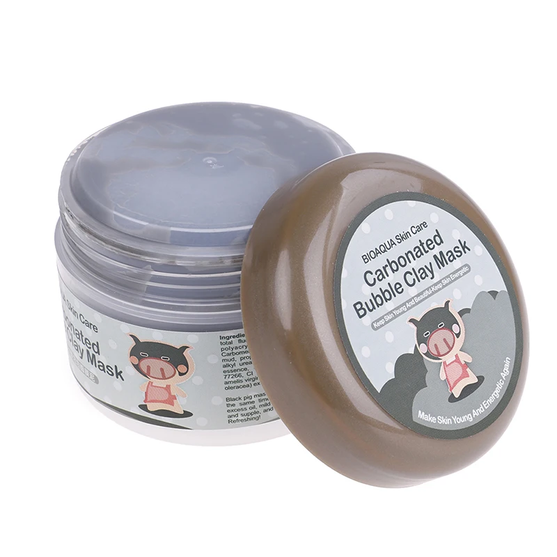 100g Brand Skin Care Little Pig Oxygen Bubbles Carbonate Mud Mask Deep Clean Whitening Moisturizing Hydrating Facila Mask
100g Brand Skin Care Little Pig Oxygen Bubbles Carbonate Mud Mask Deep Clean Whitening Moisturizing Hydrating Facila Mask