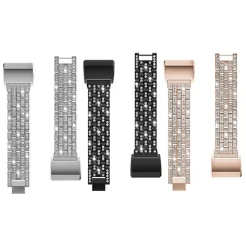 Fashion Five Beads Five Rows Inlaid Rhinestone Zinc Alloy Metal Smart Watch Band For Fitbit Charge2 Replace Watch Strap
Fashion Five Beads Five Rows Inlaid Rhinestone Zinc Alloy Metal Smart Watch Band For Fitbit Charge2 Replace Watch Strap