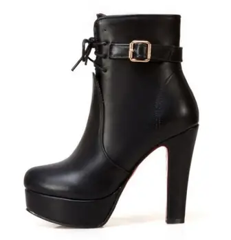 Ladies Size 26-62 Women Shoes Woman Ankle Boots Wedding Winter Pumps Belt Buckle Chunky High Heels Chaussure Femme BYB16216
Ladies Size 26-62 Women Shoes Woman Ankle Boots Wedding Winter Pumps Belt Buckle Chunky High Heels Chaussure Femme BYB16216