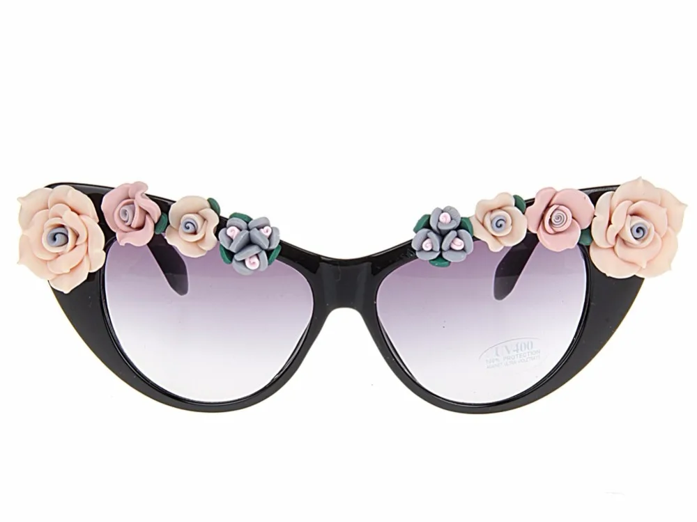 NEW Arrived Clay Flower Retro UV400 Summer Glasses Beach Sunglasses Purple Floral cat eye Women Sunglasses
NEW Arrived Clay Flower Retro UV400 Summer Glasses Beach Sunglasses Purple Floral cat eye Women Sunglasses