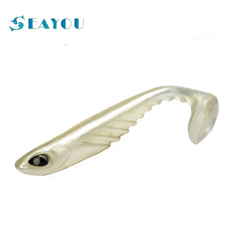 SEAYOU Soft Worm Lure 90mm 5.6g 10pcs/bag Paddle Tail Rubber Shad with 3D Holographic Eyes Fishing Tackle SL005
SEAYOU Soft Worm Lure 90mm 5.6g 10pcs/bag Paddle Tail Rubber Shad with 3D Holographic Eyes Fishing Tackle SL005