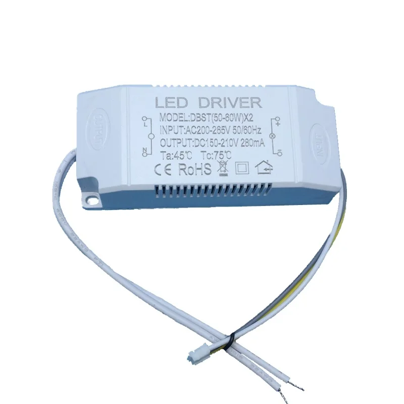 Full Power 50-60Wx2 Ceiling Light Driver Ballast Power Supply White-Warm White-Full Bright Drive Dimming 2pcs
Full Power 50-60Wx2 Ceiling Light Driver Ballast Power Supply White-Warm White-Full Bright Drive Dimming 2pcs