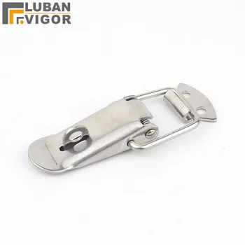 Small Stainless steel buckle with Keyhole, hanging lock, box clasp,Distribution, duckbill buckle, luggage accessories
Small Stainless steel buckle with Keyhole, hanging lock, box clasp,Distribution, duckbill buckle, luggage accessories