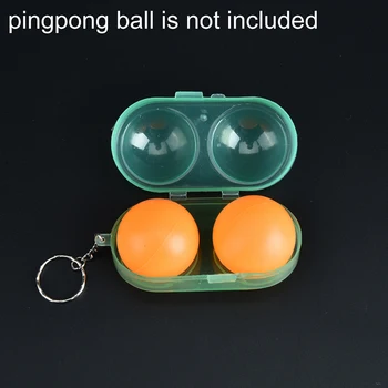 1PCS Plastic Table Tennis Ball Container Box Case Ping Pong Ball Storage Box With Keychain Table Tennis Accessories Gift Random
1PCS Plastic Table Tennis Ball Container Box Case Ping Pong Ball Storage Box With Keychain Table Tennis Accessories Gift Random